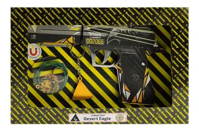 Зібрана модель Гумкостріл "DESERT EAGLE PREDATOR" DE-P (пакування BOX) купити