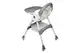 Стільчик для годування Kidoro One (ST-6540) Dark Grey, з екошкіри на колесах, у коробці р.52x25x43 см купити