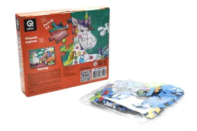Пазли - 70 елм. - QB400-009 "Єдиноріг та солодощі" qbee купити