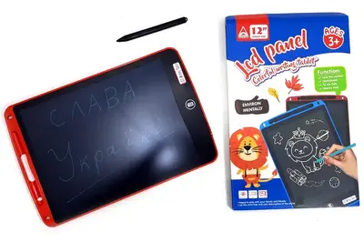 Планшет для малювання LCD Writing Tablet 12'' монохромний 1202 р.28*19*0,8см Планшет для малювання LCD Writing Tablet 12'' монохромний 1202 р.28*19*0,8см купити