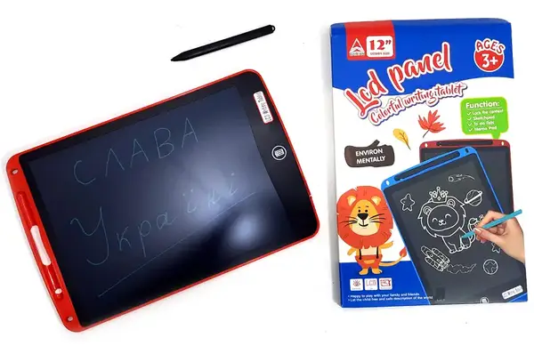 Планшет для малювання 1202 LCD Writing Tablet 12'' монохромний р.28x19x0,8см YG Toys купити