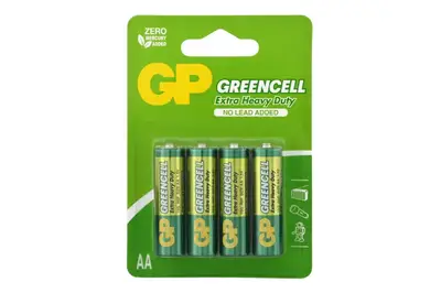 Батарейки сольові GP15G-UE4 4 шт на блістері Greencell купити
