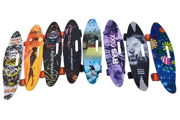 Пенні борд SC24156 р. 56*15 см. колеса PU свiтяться, 8 видів купити