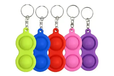 Сенсорна іграшка-брелок антистрес Simple Dimple LK016 р.12,5*4*8,5см купити