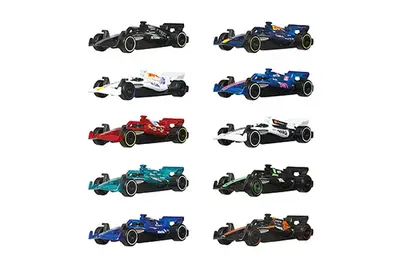 Набір з 10-и базових машинок JMM24 "Формула 1" Hot Wheels купити