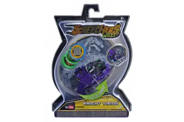 Машинка-трансформер SCREECHERS WILD! L 2 - НАЙТВІЖН EU683129 купити