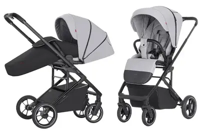 Коляска прогулянкова CRL-5508 BF "Alfa" Feather Grey CARRELLO купити