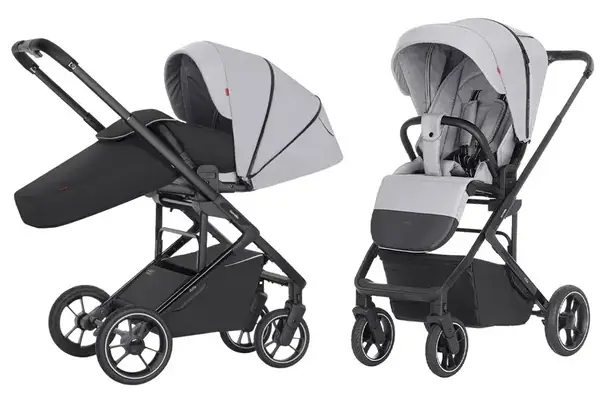 Коляска прогулянкова CRL-5508 BF "Alfa" Feather Grey CARRELLO купити