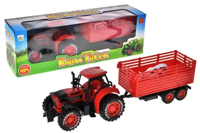 Трактор 3368-82N інерційний з причіпом, в коробці р.44,5x12x14,5 см YG Toys купити