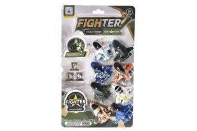 Набір літаків інерційних 134-8A на блістері р.33x20,2x4 см YG Toys купити