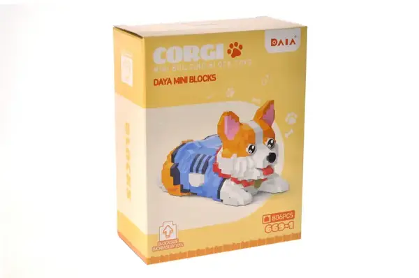 Конструктор 66295 Daya Mini Blocks серії "Corgi" 806 деталей, коробка р.14x7x18 см купити
