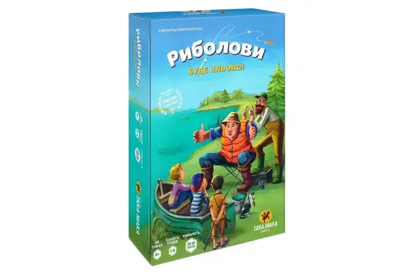 Настільна гра "Риболови" 150001-UA ТАКА МАКА купити