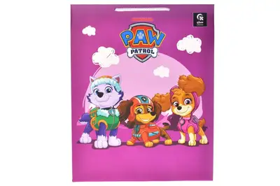 Пакет паперовий M QB004-104 "Щенячий Патруль: Команда дівчат" р.27x33x11 см qbee купити