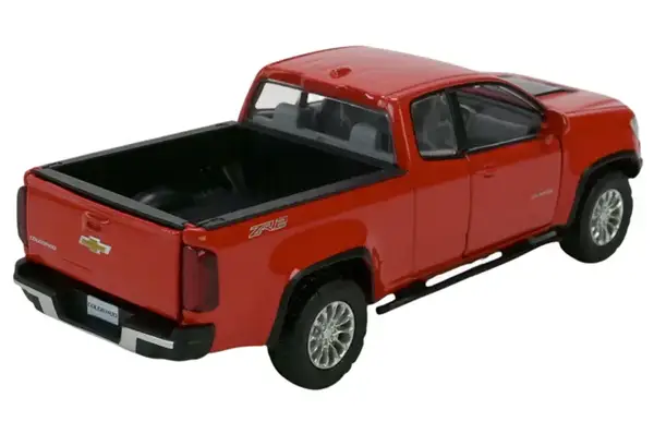 Машина металева 68442 2 кольори, 1:31 Chevy Colorado ZR2, на батарейки: світло і звук, відкриваються двері, в коробці 20x11x10 см Автопром купити недорого в Україні, фото 3