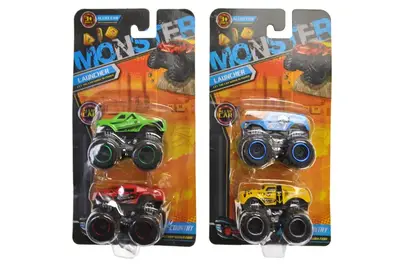 Набір металевих машин "Monster Track" на блістері 2шт 779-8A р.21*11*5см купити