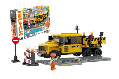 Конструктор Kids hits IBLOCK JUNIOR KH53/003/3 185 дет, коробка 32*5*21,5 см Конструктор Kids hits IBLOCK JUNIOR KH53/003/3 185 дет, коробка 32*5*21,5 см купити