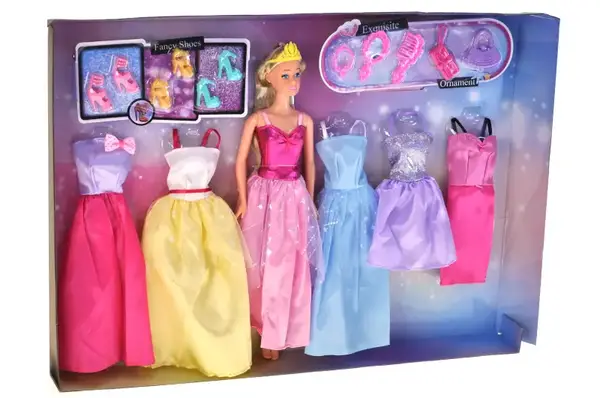 Лялька WG279 з гардеробом, в коробці р.45x5x32 см YG Toys купити недорого в Україні, фото 5