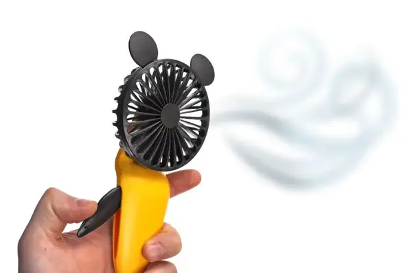 Ручний вентилятор "MICKEY" 12шт в коробці KD143 р.10*4*18см. купити недорого в Україні, фото 2