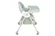 Стільчик для годування Kidoro One (ST-6540) Green, з екошкіри на колесах, у коробці р.52x25x43 см купити