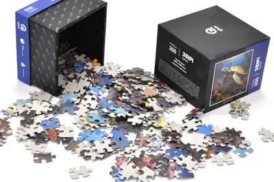 Пазли - 300 елм. - QB500-009 "Черепаха та океан" qbee купити