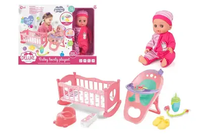 Пупс з WZB1109-4 з аксесуарами, в коробці р.46x10,5x35 см YG Toys купити