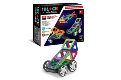 Конструктор магнітний IBLOCK PL-921-258 25 деталей, в коробці 29*24,5*8 см купити