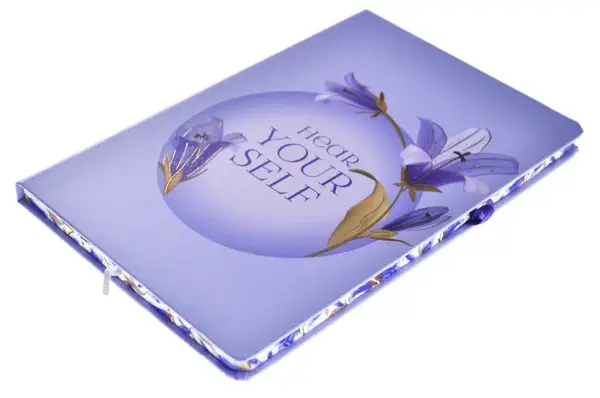 Блокнот на гумці А5 13.6×20.8 cm, 80 арк.,тверда обкладинка Квіти 761322ML купити недорого в Україні, фото 7