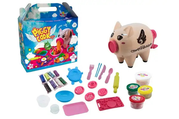 Набір для креативної творчості "Містер тісто - Piggy Cook" 71511 STRATEG купити