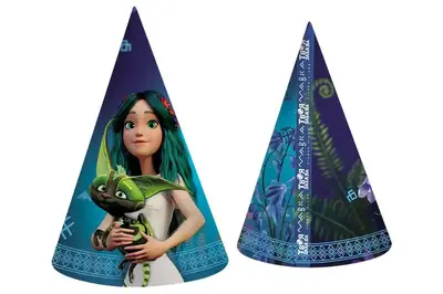 Ковпачок паперовий 20794 Мавка. Лісова пісня "Мавка і Квусь" блакитні 10шт. Твоя Забава купити