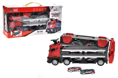 Автовоз інерційний з машинками в коробці 823 купити