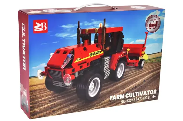 Конструктор 33073 "Трактор" 471 дет. в коробці р.38x26x8 см YG Toys купити