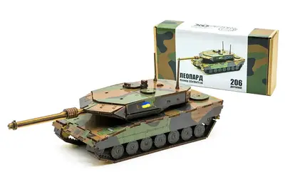 Конструктор 206-0260 "ЛЕОПАРД" дерев'яний, 206 дет., 206-0260 р. 32x10x11 см PuzzleOK Конструктор 206-0260 "ЛЕОПАРД" дерев'яний, 206 дет., 206-0260 р. 32x10x11 см PuzzleOK купити