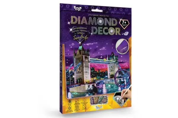 Набір для творчості DD-01-01,02..07,09,10,11 "DIAMOND DECOR" DANKO купити недорого в Україні, фото 5