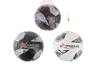 М'яч футбольний Extreme Motion FB2202 № 5, TPE, 410 грам, MIX 2 кольори, сітка + голка купити
