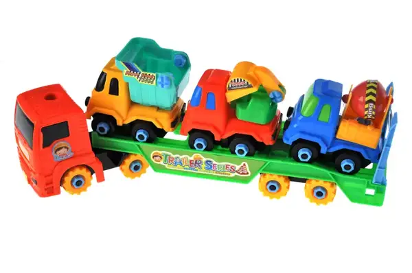 Автовоз конструктор 8636A в кульку р.43x5x6 см YG Toys купити недорого в Україні, фото 5