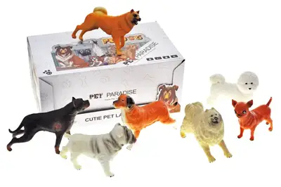 Набір собак, в дисплеї 7шт HY6777-7 р.36*22*15,6см купити