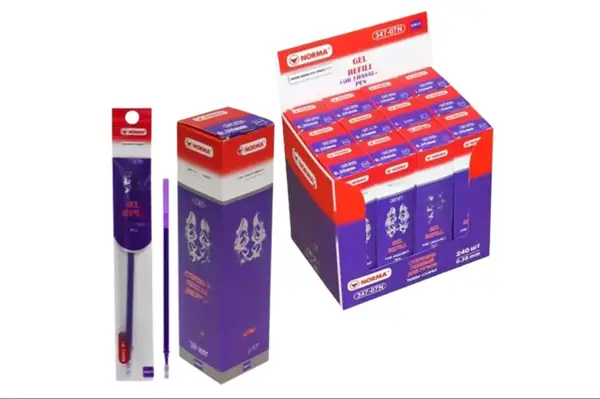 Стержень гелевий NORMA Пиши-стирай 347-07N Фіолетовий 0.38 мм купити