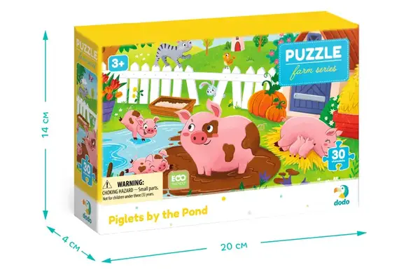 Пазли - 30 елм. - 300682 "Поросята біля ставка" DoDo купити недорого в Україні, фото 4