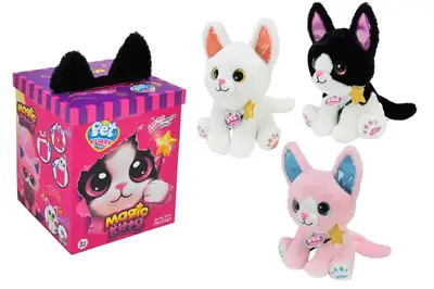 М'яка інтерактивна іграшка C24404 кошеня короб.16.5х16.5х27 см купити