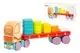 Дерев'яна іграшка 13425 "Тягач з Геометричними фігурами LM-13/Truck with geometric figures" CUBIKA купити недорого в Україні, фото 69037