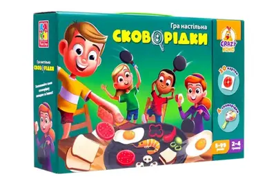 Настільна гра "Crazy Koko. Сковорідки" VT2309-01 VladiToys купити