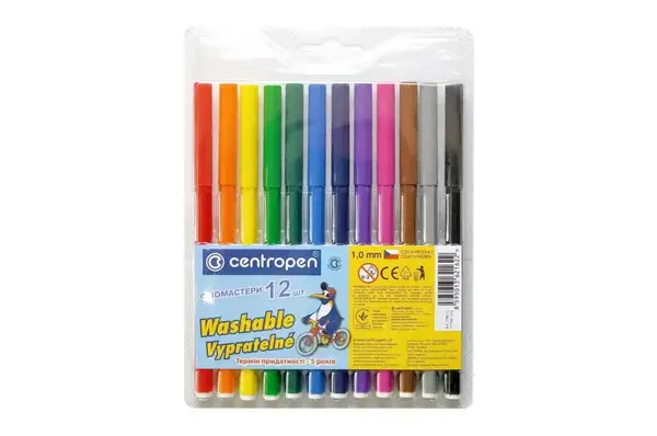 ФЛОМАСТЕРИ Centropen 12 кольорів 7790/12ТП купити