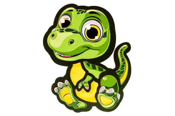 Пазл-складалка "Динозаврик" Puz-22970 PuzzleOk купити недорого в Україні, фото 2