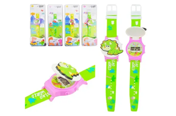 Годинник дитячий DA9019C, 4 види, планшет р. 26*8*2,5 см купити