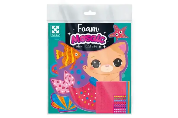 Набір для творчості "М'яка мозаїка. Історія русалоньки" VT4511-21 VladiToys купити