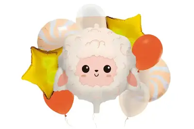 Набір з 9 повітряних кульок 21057 "Мила овечка" ТМ "Твоя Забава" купити