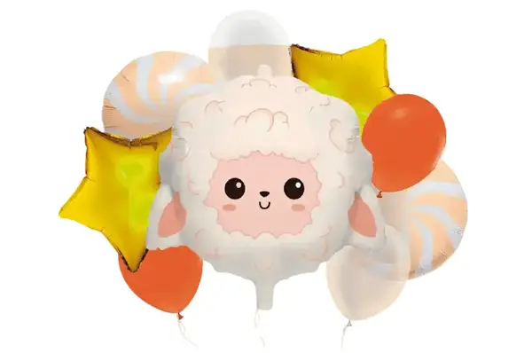 Набір з 9 повітряних кульок 21057 "Мила овечка" ТМ "Твоя Забава" купити