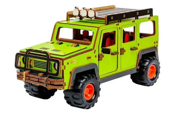Конструктор Puz-00951 "Wood Rover", дерев'яний PuzzleOK купити недорого в Україні, фото 3
