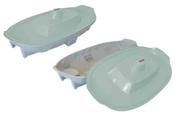 Пісочниця 03355/7 "Кораблик" сіро-м'ятна DOLONI купити