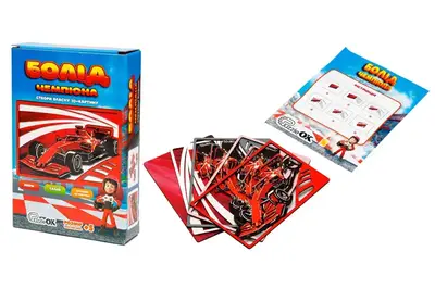 Картина пазл 3D Puz-40011 "Болід Чемпіона" дерев'яна PuzzleOk купити